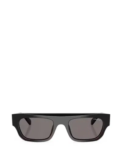 Vogue Eyewear Rectangle-frame Sunglasses In Black