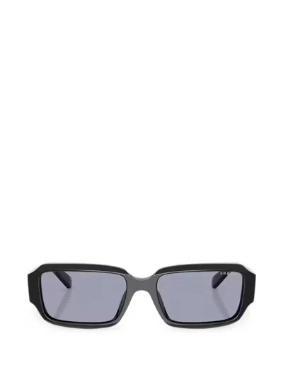 Vogue Eyewear Rectangle-frame Sunglasses In Black