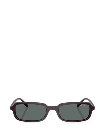 Vogue Eyewear Rectangle-frame Sunglasses In Black