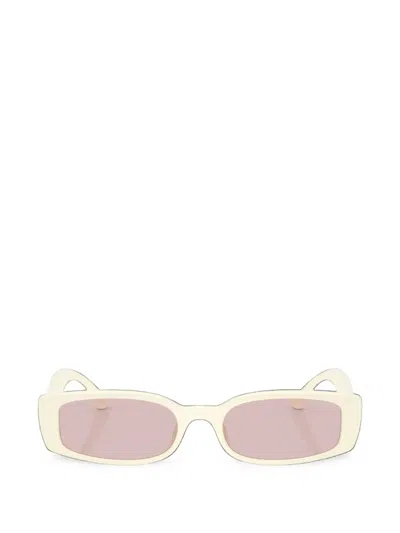 Vogue Eyewear Rectangle-frame Sunglasses In Neutral