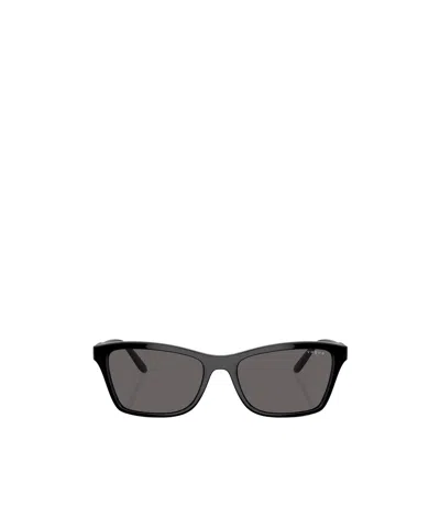 Vogue Eyewear Rectangular Frame Sunglasses In Black