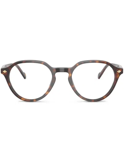 Vogue Eyewear Round-frame Glasses In Brown