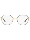 Vogue Eyewear Round-frame Glasses In Gold