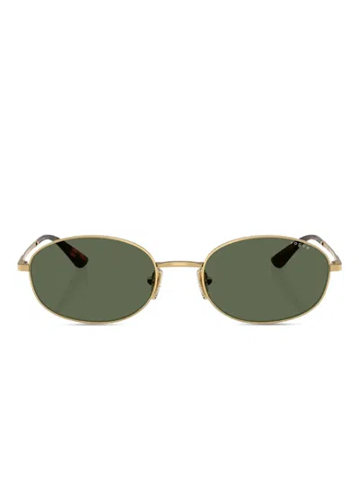 Vogue Eyewear Round-frame Sunglasses In Gold