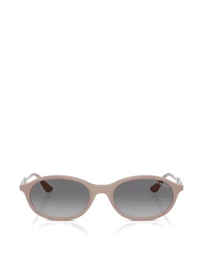 Vogue Eyewear Round Sunglasses In Neutral