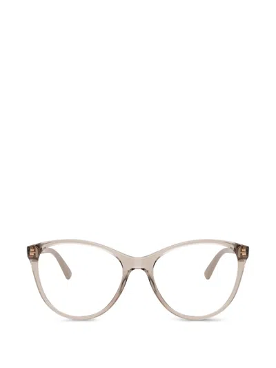Vogue Eyewear Round-frame Glasses In Neutral