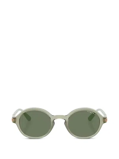 Vogue Eyewear Round-frame Sunglasses In White