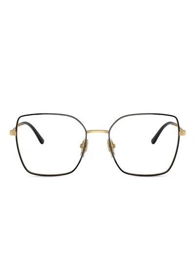 Vogue Eyewear 方形镜框眼镜 In Black