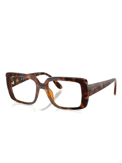 Vogue Eyewear Square-frame Glasses In Brown