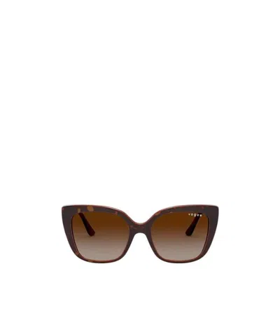 Vogue Eyewear Square Full-frame Sunglasses In Brown