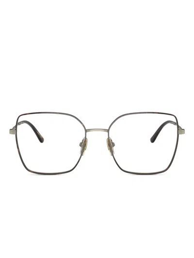 Vogue Eyewear 金属方框眼镜 In Black