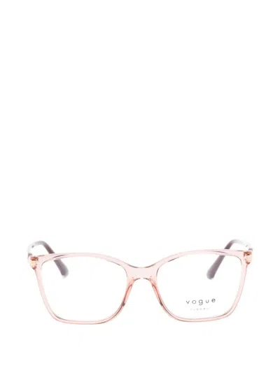 Vogue Eyewear Square-frame Glasses In Pink