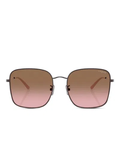 Vogue Eyewear Square-frame Sunglasses In Transparent