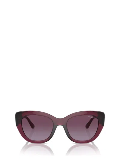 Vogue Eyewear Sunglasses In Transparent Cherry