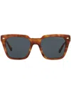 Vogue Eyewear Tortoiseshell-effect Square-frame Sunglasses In Blue