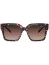 Vogue Eyewear Tortoiseshell-effect Sunglasses In Blue
