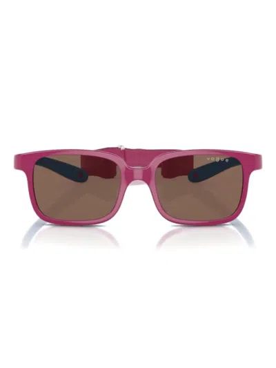 Vogue Eyewear Two-tone Square Sunglasses In Pink