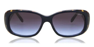 Vogue Eyewear Vo2606s 26474q Women's Sunglasses Tortoiseshell Size 55 In Black