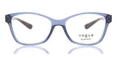 Vogue Eyewear Vogue Occhiali Da Vista Vo2998 2762 Occhiali Da Vista Blu Per Donna (solo Montatura) In Blue