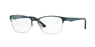 Vogue Eyewear Vo3940 Light & Shine Women's Glasses, Green, Size 52