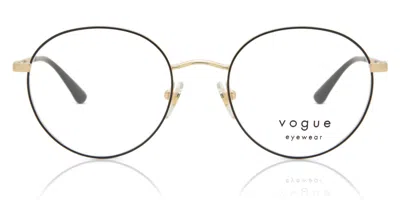 Vogue Eyewear Vogue Occhiali Da Vista Vo4177 280 Occhiali Da Vista Neri Per Donna (solo Montatura) In Transparent