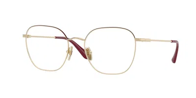 Vogue Eyewear Vogue Occhiali Da Vista Vo4178 5208 Occhiali Da Vista Oro Per Donna (solo Montatura) In Transparent