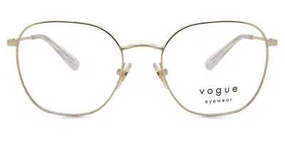 Vogue Eyewear Vogue Occhiali Da Vista Vo4178 848 Occhiali Da Vista Oro Per Donna (solo Montatura) In Gold