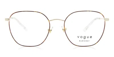 Vogue Eyewear Vogue Occhiali Da Vista Vo4178 5078 Occhiali Da Vista Tartarugatishell Per Donna (solo Montatura) In Black