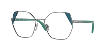 Vogue Eyewear Vo4270 Women's Glasses, Gunmetal, Size 52 In Green