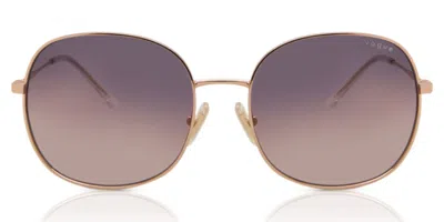 Vogue Eyewear Vo4272s 5152u6 Women's Sunglasses Gold Size 57 In Brown