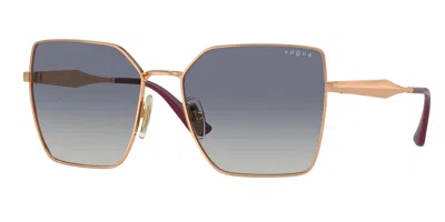 Vogue Eyewear Vo4284s 51524l Women's Sunglasses Gold Size 56 In Gray