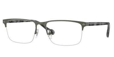 Vogue Eyewear Vo4292 Men's Glasses, Green, Size 56 In Blue