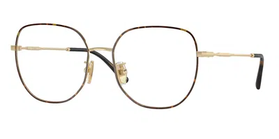 Vogue Eyewear Vo4296d Asian Fit Women's Glasses, Gold, Size 54 In White