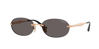 Vogue Eyewear Vogue Occhiali Da Vista Vo4342s 515287 Occhiali Da Sole Oro Per Donna In Burgundy
