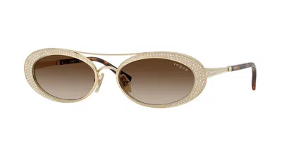 Vogue Eyewear Vogue Occhiali Da Vista Vo4348sb 848/13 Occhiali Da Sole Oro Per Donna In Orange