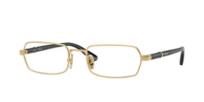 Vogue Eyewear Vogue Occhiali Da Vista Vo4351 280 Occhiali Da Vista Oro Per Donna (solo Montatura) In Multi