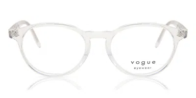 Vogue Eyewear Vogue Occhiali Da Vista Vo5326 W745 Occhiali Da Vista Chiari Per Uomo (solo Montatura) In Transparent