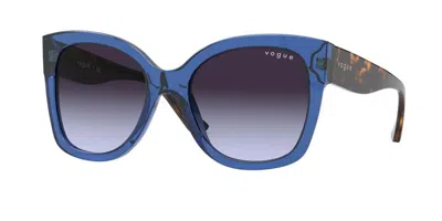 Vogue Eyewear Vogue Occhiali Da Vista Vo5338s 28304q Occhiali Da Sole Blu Per Donna In Blue