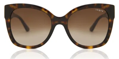 Vogue Eyewear Vogue Occhiali Da Vista Vo5338s W65613 Occhiali Da Sole Tartarugatishell Per Donna In Brown