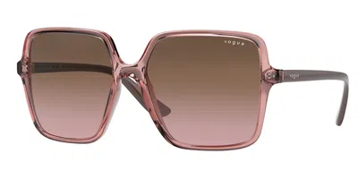 Vogue Eyewear Vogue Occhiali Da Vista Vo5352sf Vestibilità Orientale 288314 Occhiali Da Sole Oro Per Donna In Pink