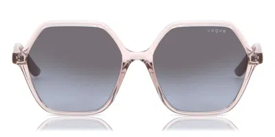 Vogue Eyewear Vogue Occhiali Da Vista Vo5361s 28288h Occhiali Da Sole Rosa Per Donna In Transparent