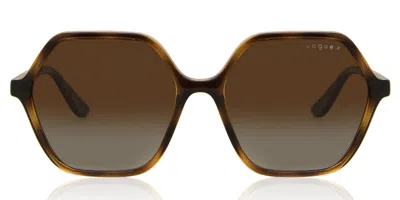 Vogue Eyewear Vogue Occhiali Da Vista Vo5361s Polarized W656t5 Occhiali Da Sole Tartarugatishell Per Donna In Brown