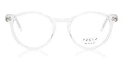 Vogue Eyewear Vogue Occhiali Da Vista Vo5367 W745 Occhiali Da Vista Chiari Per Uomo (solo Montatura) In White