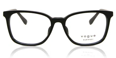 Vogue Eyewear Vo5399d Asian Fit Women's Glasses, Black, Size 53