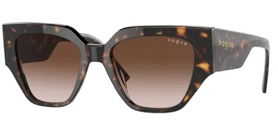 Vogue Eyewear Vogue Occhiali Da Vista Vo5409s W65613 Occhiali Da Sole Tartarugatishell Per Donna In Brown