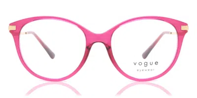 Vogue Eyewear Vo5423 Women's Glasses, Pink, Size 51 In Metallic