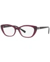 Vogue Eyewear Vo5425b Women's Oval Eyeglasses In Purple
