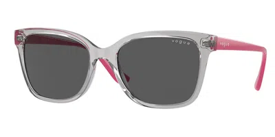 Vogue Eyewear Vo5426sf Asian Fit 282087 Women's Sunglasses Grey Size 55 In Gray