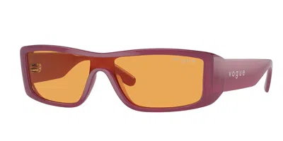 Vogue Eyewear Vo5442sm 3168/7 Women's Sunglasses Purple Size 122 In Burgundy
