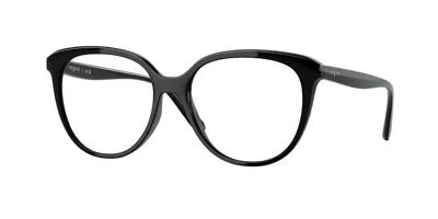 Vogue Eyewear Vo5451f Asian Fit Women's Glasses, Black, Size 53